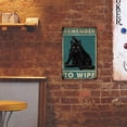 thumbnail image 2 of Home Bar Cafe Garage Decor Wall Poster Placa Rectangular Metal Tin Drawing Flat Tmvgtek Para estrenar, 2 of 9