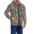 thumbnail image 3 of Zip Up Hoodies for Men - red Chili Long Sleeve Comfrt Men'S Fashion Hoodies & Sweatshirts, Jackets for Men Hoodies Pullover Clothing Clothes with Pouch, 3 of 5