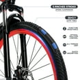 thumbnail image 6 of 26" Mountain Bike for Men/Women, 24 Speed Shimano Twist Shifting, Front or Dual Suspension, Comfort Saddle Red/White/Blue/Green, 6 of 11