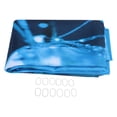 thumbnail image 3 of Cortina de ducha con 12 ganchos Cortina de baño de ducha impermeable para decoración de baño, 3 of 6