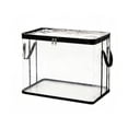 thumbnail image 6 of Clear Heavy Duty Plastic Storage Bag for Clothes, Large Moving Storage Box with Zipper & Handles, Waterproof PVC Organizer for Closet, Travel, Blankets, Linens - Tear-Resistant, Transparent, 6 of 6