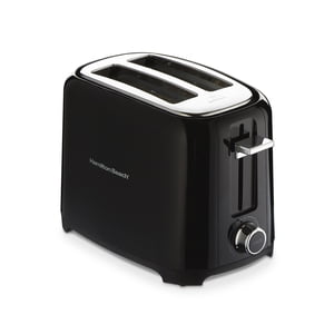 Hamilton Beach 2-Slice Toaster with Extra-Wide Slots, Black