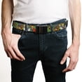 thumbnail image 2 of Adjustable Belt, Clamp Buckle, Cut-to-Fit, Scooby Doo Group Ghost Clown Eyes, 2 of 3
