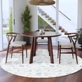 thumbnail image 3 of Round Rug 7Ft Washable Non-Slip, Blue Easter Circle Area Rugs for Living Room Bedroom, Watercolor Spring Bunny Eggs Flowers Indoor Floor Mats Carpet Runner for Home Decor Aesthetic, 3 of 8