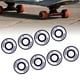 thumbnail image 3 of 8x rodamientos de bolas rodamientos de rueda de rodillos Abec 11 608RS Longboard Skate High Speed blanco kusrkot Rodamientos para patinetas, 3 of 8
