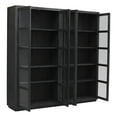 thumbnail image 4 of Argyle Bookcase in Modern Graphite Black Finish on Reclaimed Solid Wood, 4 of 7