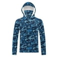 thumbnail image 7 of YUGYXL Unisex UPF 50+ Performance Fishing Hoodie Long Sleeve Sun Protection Athletic Quick-Dry Breathable T-Shirt J Multicolor M, 7 of 7