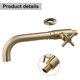 thumbnail image 4 of Wall Mounted Washbasin Taps Garden Bathroom Sink Faucets Single Cold Water, 4 of 11