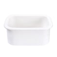 thumbnail image 4 of Pemberly Row Small 13"x19" Rectangle Fireclay Undermount or Drop In Prep Sink, 4 of 9