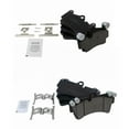thumbnail image 2 of TRQ Front & Rear Ceramic Disc Brake Pad Kit for Q7 Cayenne Touareg SUV New BFA20164 Fits select: 2007-2015 AUDI Q7, 2003-2006 PORSCHE CAYENNE, 2 of 4