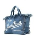 thumbnail image 3 of Large Capacity Beach Bag BARTH with Handmade Tassel, Fashion Printed Denim Tote Bag, 3 of 5