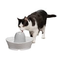 thumbnail image 1 of PetSafe Creekside Ceramic Pet Fountain – for Cats and Small Dogs – 60 Oz Water Capacity – Whisper-Quiet Water Flow – Great for Shy or Timid Pets – Fresh, Filtered Water, 1 of 6
