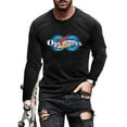 thumbnail image 1 of UKAP Hommes T-Shirt Col Rond Tops Manches Longues en Vrac Pull de Chute 02 5XL, 1 of 2