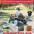 thumbnail image 6 of Sopbost Kawasaki Teryx KRX 1000 Licensed 24V Kids Ride On Toy, 4WD Electric Ride on UTV for Kids Ages 3–6 with Remote, EVA Tires, 4 Mph, Red, 6 of 9