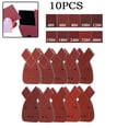 thumbnail image 4 of 10pcs Sanding Paper 40-400Grit Mouses Sanding Sheets Pad 4 Holes Polishing Disc, 4 of 6