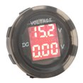 thumbnail image 1 of LED Car Voltmeter, Car Dual Voltage Gauge Antiwear Dustproof Waterproof Digital Display  For Vehicles, 1 of 8