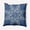 Blue, variant on 20" x 14" Simply Daisy Snowflake Polyester Indoor/Outdoor Pillow, Blue (1 Count)