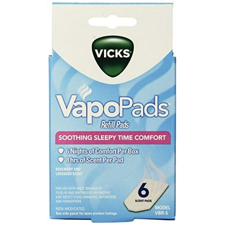 Waterless Scent Pads - Vicks Sleepytime Waterless Vaporizer Scent Pads