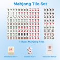 thumbnail image 3 of Set de Mahjong DEKILEA 146 piezas con fichas de melamina 3.6 x 2.8 cm, 3 of 7