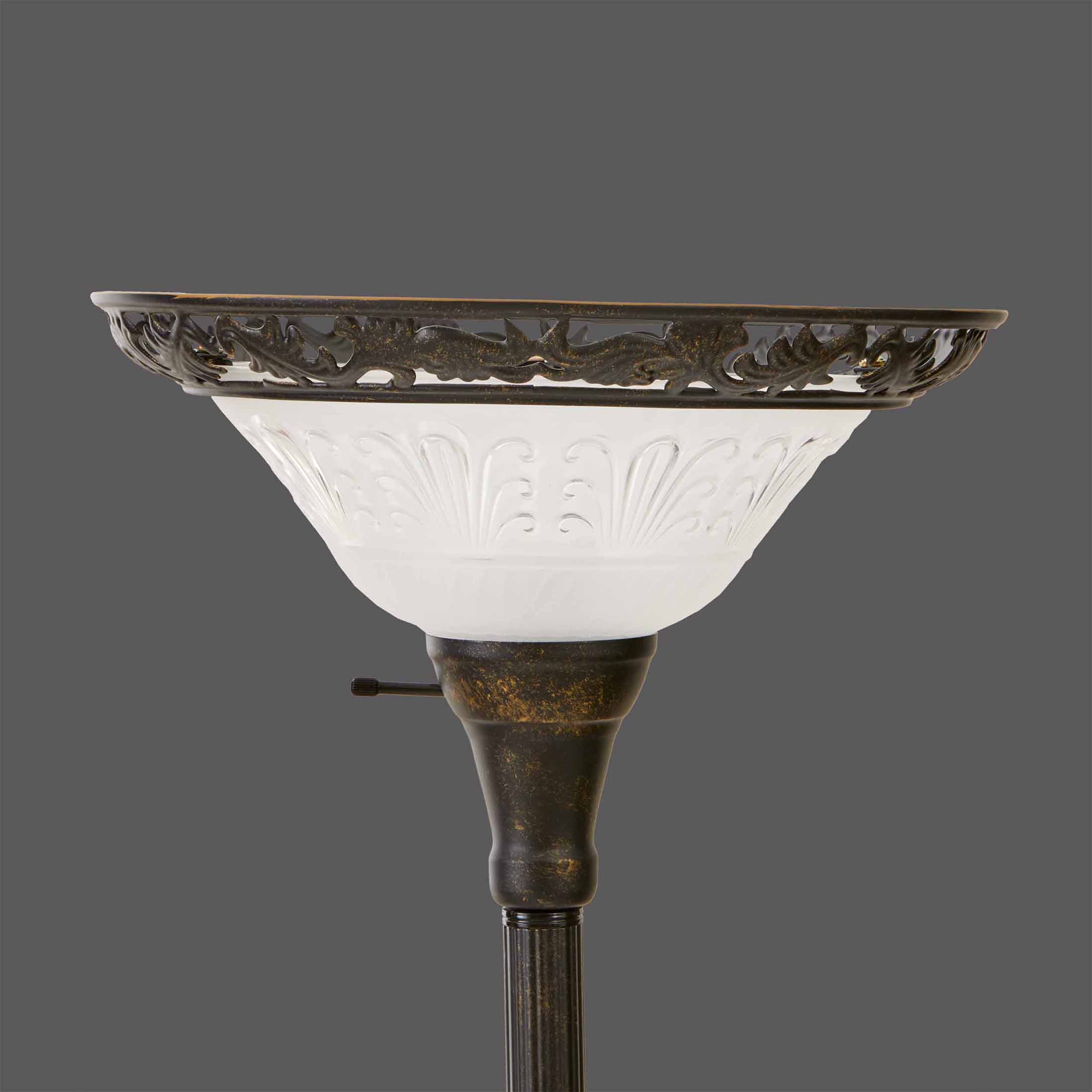 Better Homes & Gardens 70" Traditional Bronze Victorian Floor Lamp photo 7