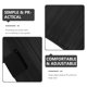 thumbnail image 5 of EeaseMX 2 pares de rodilleras protectoras para jardinería con forro interior de EVA impermeable para jardinero (negro), 5 of 7
