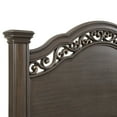 thumbnail image 5 of Rosalinda King Panel 5PC Bedroom Set in Mahogany, 5 of 10