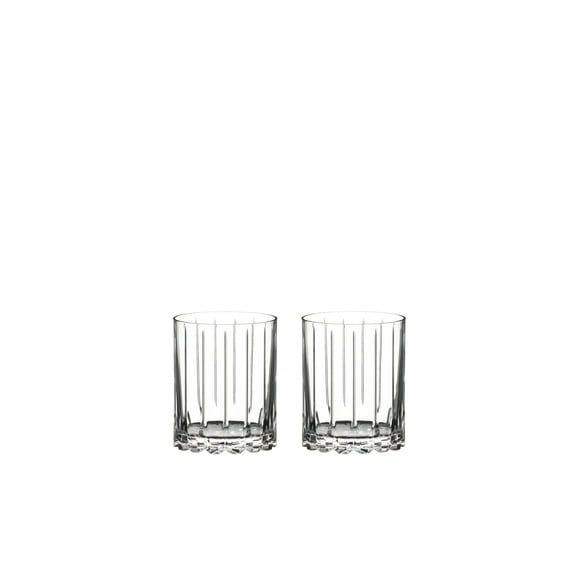 Vaso Riedel Resort Retail Double Rocks, 103 mm, paquete de 2 unidades, transparente