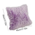thumbnail image 3 of Decorative Throw Pillow Covers 18" x 18", Fluffy Pillow Covers Luxury Faux Fur Square Sofa Pillow Covers for Sofa Couch Living Room Bedroom,No Pillow Insert, 3 of 7
