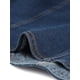 thumbnail image 5 of Chaqueta de mezclilla sin cuello Allegra K Mujer Azul Oscuro XS, 5 of 6