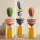 thumbnail image 1 of Dispensador de aceite de 3 botellas, con cepillo, botella de aceite portátil, para freidora de aire, cocina, ensalada, horneado, barbacoa, botellas de aceite para cocina, 1 of 5