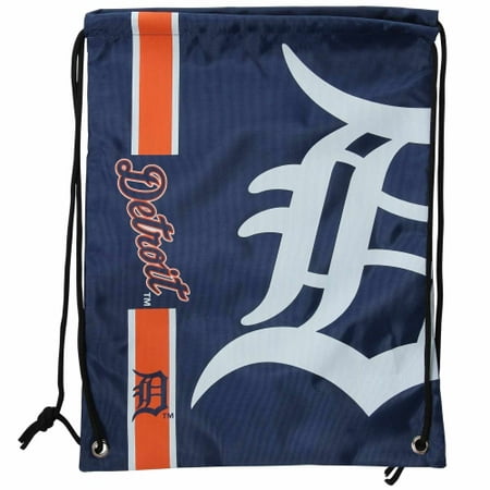 Logo Drawstring Backpack - Detroit Tigers Big Logo Drawstring Backpack - No Size