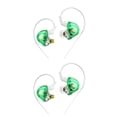 thumbnail image 4 of Kearding Auricular con cable Estuche de metal Auricular de alta Auriculares intrauditivos para interiores y exteriores Verde Type2 NO2, 4 of 6