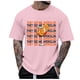 thumbnail image 2 of Ceisia Men's Tshirt Loose Fit Short Sleeve Vintage Graphic Letter Print Summer Fall Tee Tops Oversized Streetwear Pink L Gifts, 2 of 4