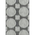 thumbnail image 2 of Addison Rugs Mayfield Washable Transitional Geo, Circles Gray Rectangle Rug, 10' x 14', 2 of 6