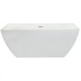 thumbnail image 2 of Altair Design Montague 59" x 30" Freestanding Soaking Acrylic Bathtub, 2 of 16