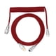 thumbnail image 1 of Cable electrónico EPOMAKER Mix de TPU tipo C en espiral de 1,8 m, rojo, 1 of 9