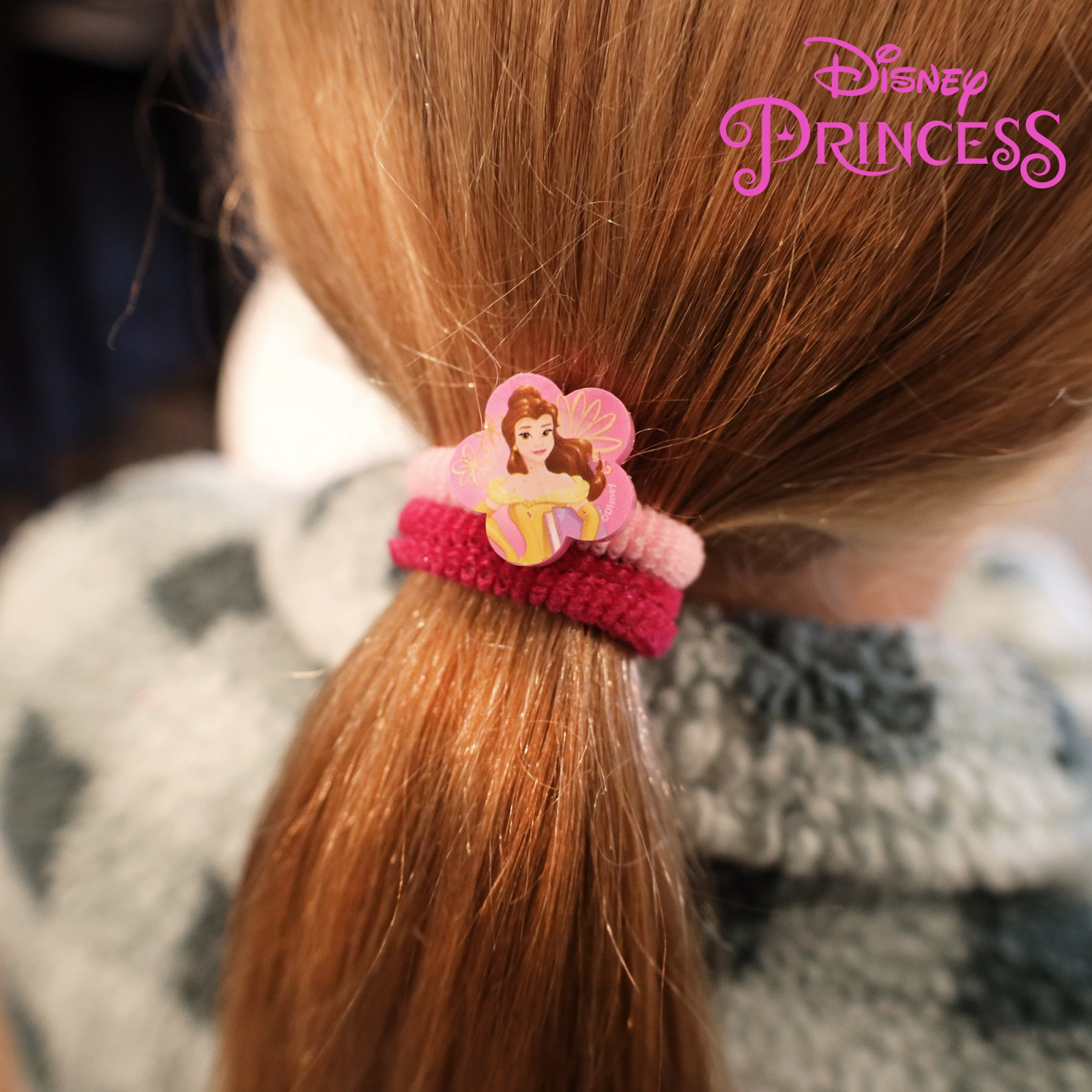 Disney Princess Girls Hair Accessories Backpack with Comb Mirror Hair Ponies - image 4 of 9