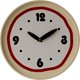 thumbnail image 1 of Reloj de pared silencioso con forma de grafiti estilo crema, funciona a pilas, fácil de combinar, 1 of 5