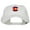 White, variant on Colorado State Flag Embroidered Washed Cap - Black OSFM