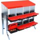 thumbnail image 1 of Garvee caja nido metálica para gallinas ponedoras, con orificios de ventilación y percha abatible, ideal para gallinero, gallinas, ponedoras y patos, 1 of 7