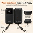 thumbnail image 5 of Hand Warmers Rechargeable, Heat Levels (104–131°F), Real-Time Temp & Battery Display, Electric Hand Warmers, Fast Heating, Fits in Gloves/Pocket, Gifts for Women & Men, 5 of 9