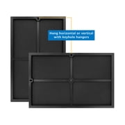 Mainstays 12 x 18 Black Front-Loading Picture Frame