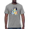 thumbnail image 5 of Bluey Men's & Big Men's Graphic T-Shirts, 2 Pack, Size S-3XL, 5 of 12
