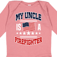 thumbnail image 4 of Inktastic My Uncle is a Firefighter Nephew Boys or Girls Long Sleeve Baby Bodysuit, 4 of 5