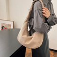 thumbnail image 2 of husxh Women Corduroy Hobo Handbag Ruched Shoulder Bag Adjustable Strap Slouchy Tote Bag with Zipper Hobo Purse for Work Travel, 2 of 6