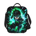 thumbnail image 6 of Anime Lunch Bag for Men, Insulated Thermal Lunch Box Tote with Shoulder Strap, Reusable Food Bag for Travel, 6 of 6