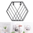 thumbnail image 2 of Storage Rack Iron Wall Mount Rack Wall Organizer for Book Magazine, 2 of 10