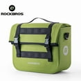 thumbnail image 2 of ROCKBROS Bike Panniers 15L Capacity Waterproof Bike Rack Bag Bicycle Panniers for Cycling Commuting Bikepacking Green, 2 of 15