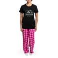 thumbnail image 4 of CafePress - Schnauzers Just One Dk Pajamas - Women's Short Sleeve Print T-Shirt and Pants Dark Cotton Pajama Set, 4 of 7