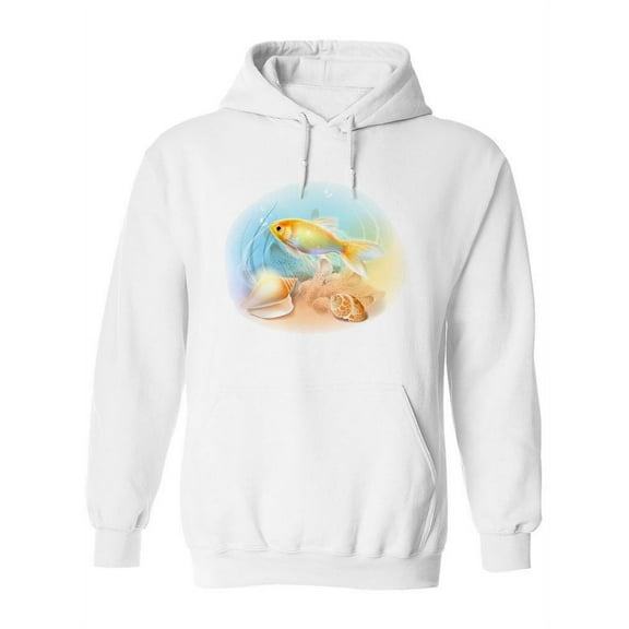 Goldfish.  Hoodie Women -Image by Shutterstock, Female Small